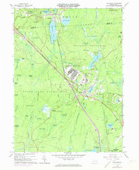 TOBYHANNA, PA HISTORICAL MAP GEOPDF 7.5X
