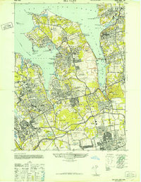 SEA CLIFF, NY HISTORICAL MAP GEOPDF 7.5X