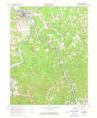 LOUISA, KY-WV HISTORICAL MAP GEOPDF 7.5X