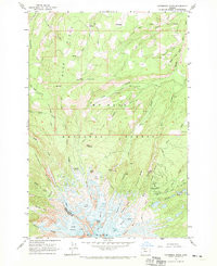 MOUNT HOOD NORTH, OR HISTORICAL MAP GEOP