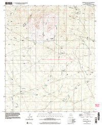 FORTIFIED PEAK, AZ HISTORICAL MAP GEOPDF