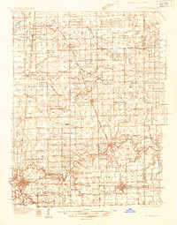 WATSEKA, IL-IN HISTORICAL MAP GEOPDF 15X