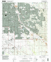 TUCSON EAST, AZ HISTORICAL MAP GEOPDF 7.