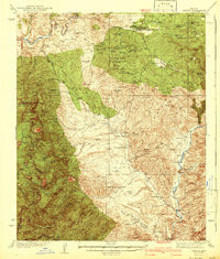 PAYSON, AZ HISTORICAL MAP GEOPDF 15X15 G