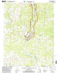 BILLMORE, MO HISTORICAL MAP GEOPDF 7.5X7