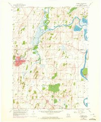 WATERLOO, WI HISTORICAL MAP GEOPDF 7.5X7