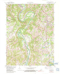 ALEXANDRIA, KY HISTORICAL MAP GEOPDF 7.5