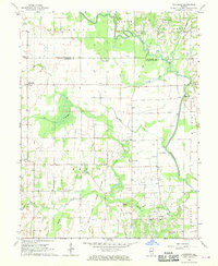 CHAUNCEY, IL HISTORICAL MAP GEOPDF 7.5X7