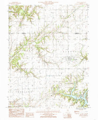 SHUMWAY, IL HISTORICAL MAP GEOPDF 7.5X7.