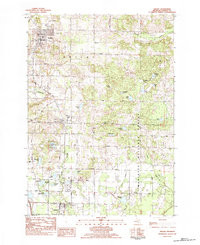 SHELBY, MI HISTORICAL MAP GEOPDF 7.5X7.5