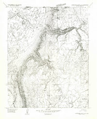 ROCK CANYON, AZ-UT HISTORICAL MAP GEOPDF