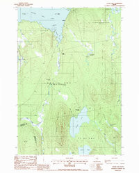 CEDAR LAKE, ME HISTORICAL MAP GEOPDF 7.5