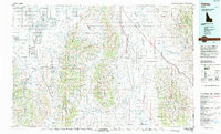 OAKLEY, ID HISTORICAL MAP GEOPDF 30X60 G