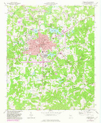 CARROLLTON, GA HISTORICAL MAP GEOPDF 7.5