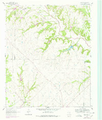 GREENWOOD, TX HISTORICAL MAP GEOPDF 7.5X