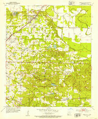 MANDEVILLE, AR HISTORICAL MAP GEOPDF 7.5