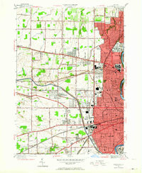ROCHESTER WEST, NY HISTORICAL MAP GEOPDF