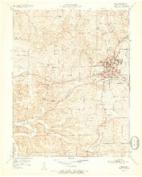 ROLLA, MO HISTORICAL MAP GEOPDF 7.5X7.5
