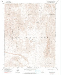 DEAD HORSE RIDGE, NV HISTORICAL MAP GEOP