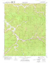 BIG CREEK, KY HISTORICAL MAP GEOPDF 7.5X