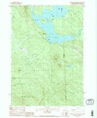 UMBAGOG LAKE SOUTH, NH-ME HISTORICAL MAP