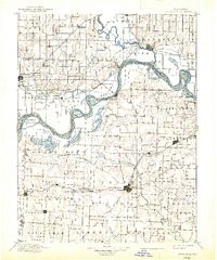 MARSHALL, MO HISTORICAL MAP GEOPDF 30X30