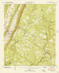 VALLEY HEAD, AL-GA HISTORICAL MAP GEOPDF