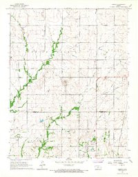 GENEVA, KS HISTORICAL MAP GEOPDF 7.5X7.5
