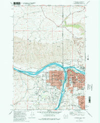 CLARKSTON, WA-ID HISTORICAL MAP GEOPDF 7