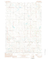 DAVISTON, SD HISTORICAL MAP GEOPDF 7.5X7