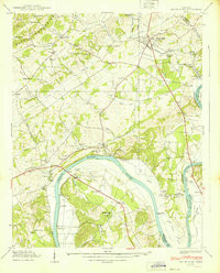 WHITE PINE, TN HISTORICAL MAP GEOPDF 7.5