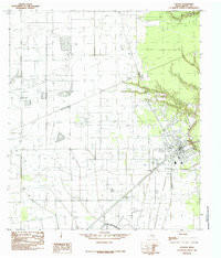 DAYTON, TX HISTORICAL MAP GEOPDF 7.5X7.5