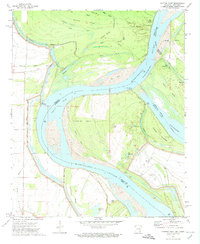 CATFISH POINT, MS-AR HISTORICAL MAP GEOP
