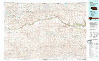 CODY, NE-SD HISTORICAL MAP GEOPDF 30X60