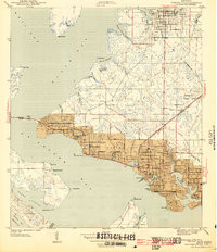 PANAMA CITY, FL HISTORICAL MAP GEOPDF 7.