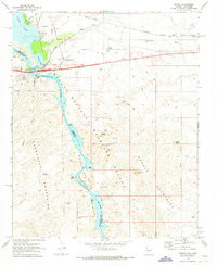 TOPOCK, AZ-CA HISTORICAL MAP GEOPDF 7.5X