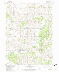 LUCAS, IA HISTORICAL MAP GEOPDF 7.5X7.5