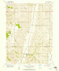 MINEOLA, IA HISTORICAL MAP GEOPDF 7.5X7.