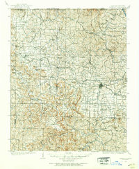 HARRISON, AR-MO HISTORICAL MAP GEOPDF 30