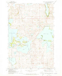 ENEMY SWIM LAKE WEST, SD HISTORICAL MAP