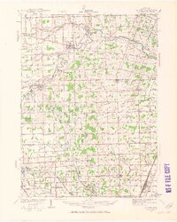 DUNDEE, MI HISTORICAL MAP GEOPDF 15X15 G