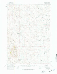 SAVAGETON, WY HISTORICAL MAP GEOPDF 15X1