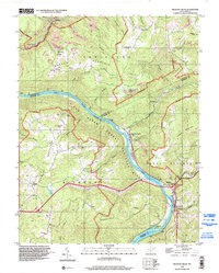MEADOW CREEK, WV HISTORICAL MAP GEOPDF 7