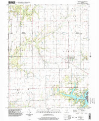 SHUMWAY, IL HISTORICAL MAP GEOPDF 7.5X7.