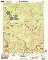 ACKERSON MOUNTAIN, CA HISTORICAL MAP GEO