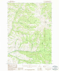 COUNCIL MOUNTAIN, ID HISTORICAL MAP GEOP