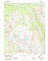 VOGELSANG PEAK, CA HISTORICAL MAP GEOPDF