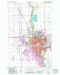 GRAND FORKS, ND-MN HISTORICAL MAP GEOPDF