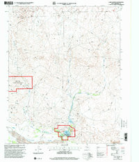 LAKE MARVIN, TX HISTORICAL MAP GEOPDF 7.