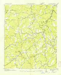 GLENVILLE, NC HISTORICAL MAP GEOPDF 7.5X